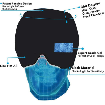 The ChillCrown Therapeutic Head Wrap