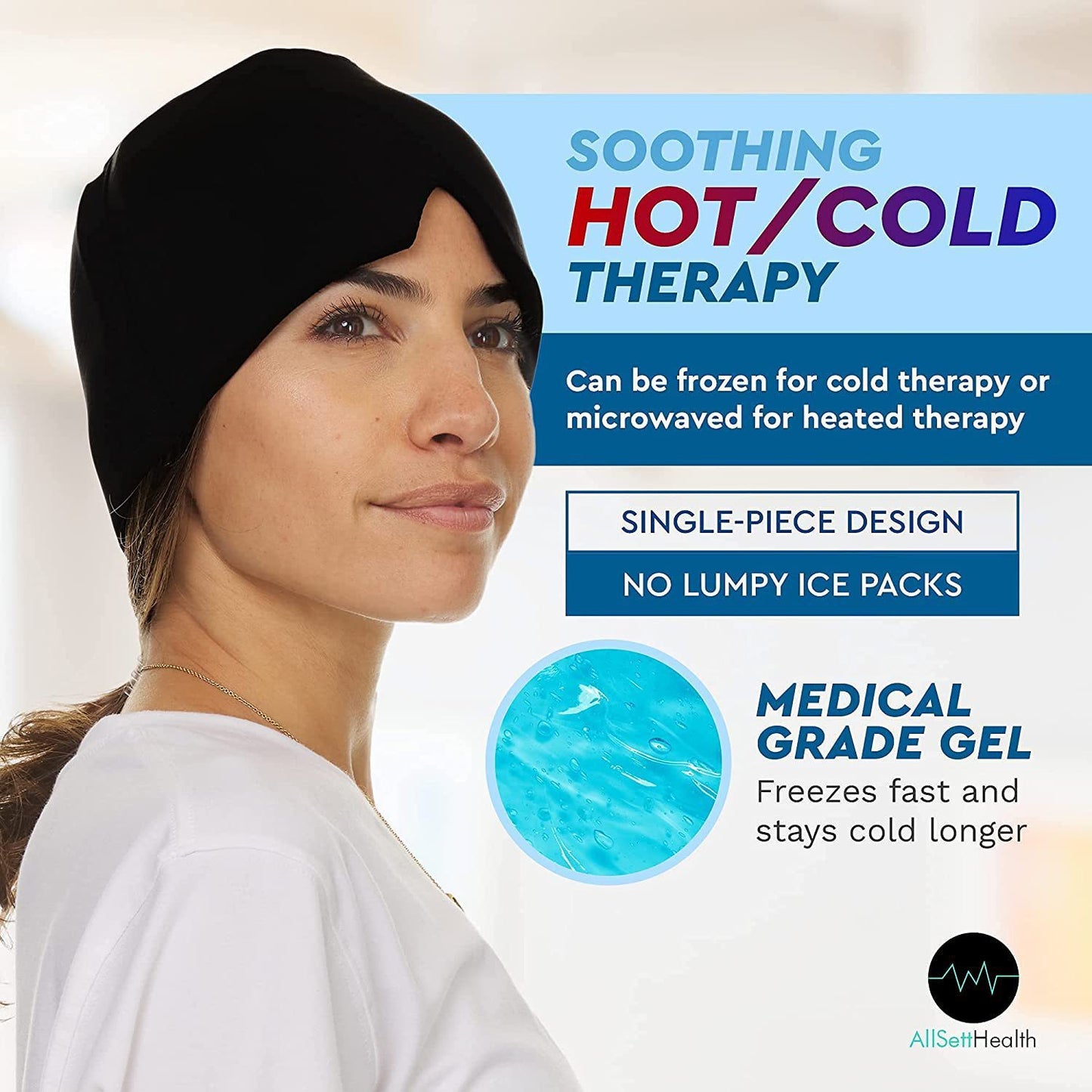 The ChillCrown Therapeutic Head Wrap